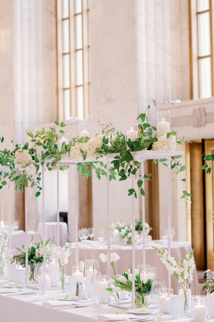 Chicago Old Post Office wedding reception