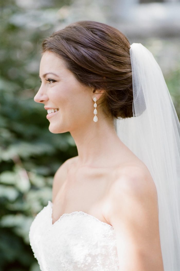 Bridal portraits at an Aspen wedding