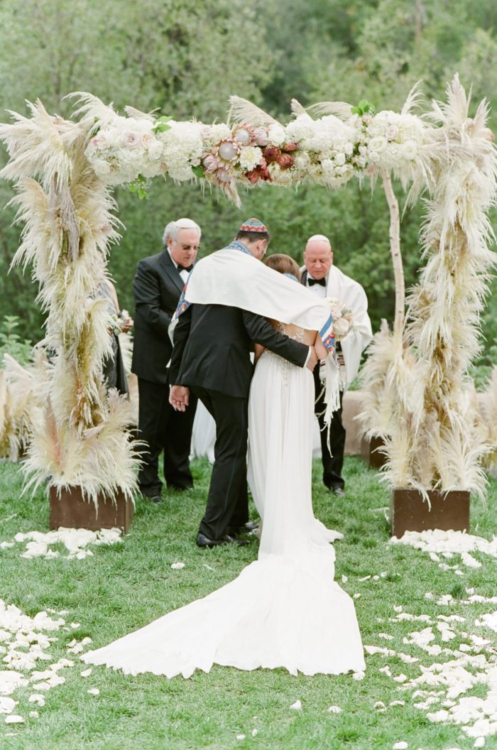 Jewish wedding at The Riverfront Westin Resort and Spa in Beaver Creek