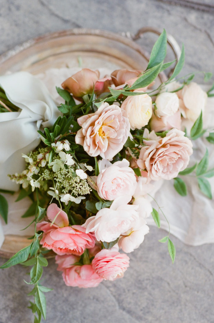 Colorful wedding bouquet at a Colorado wedding