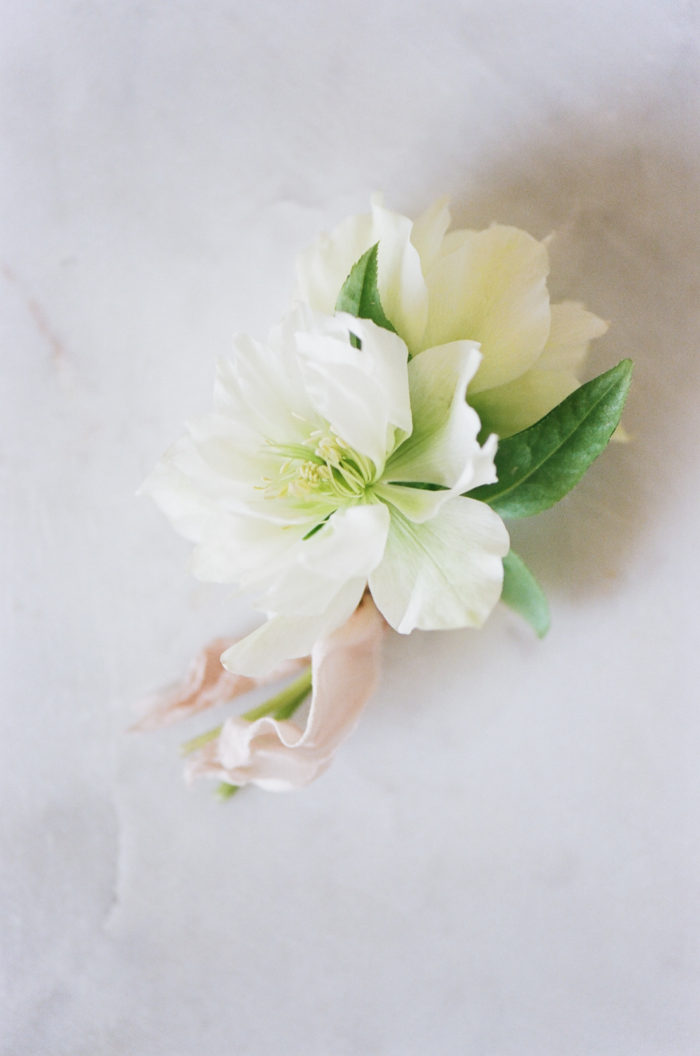 Floral details at a destination wedding in Munich
