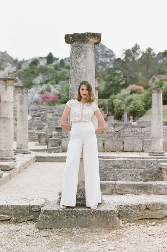 Manon Gontero outfit display At Glanum Ruins