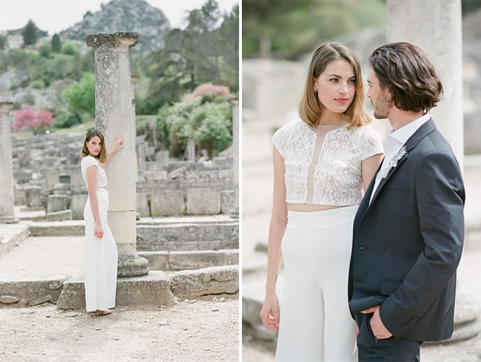 Engagement Session At Glanum Ruins