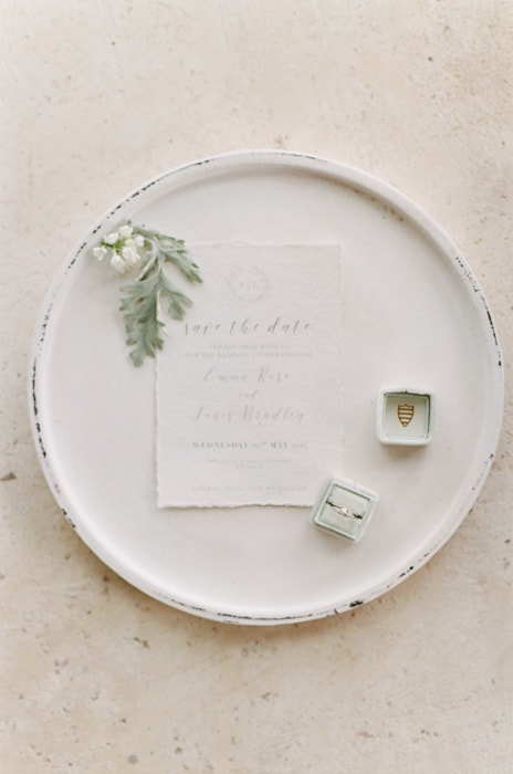 Wedding Invitation Suite Details At Le Clos Saint Esteve At Tamara Gruner Workshops