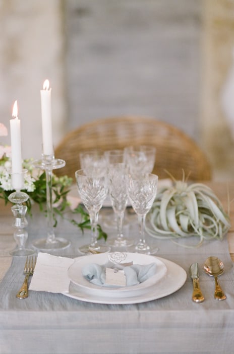 Wedding Reception Centrepiece At Le Clos Saint Esteve At Tamara Gruner Workshops