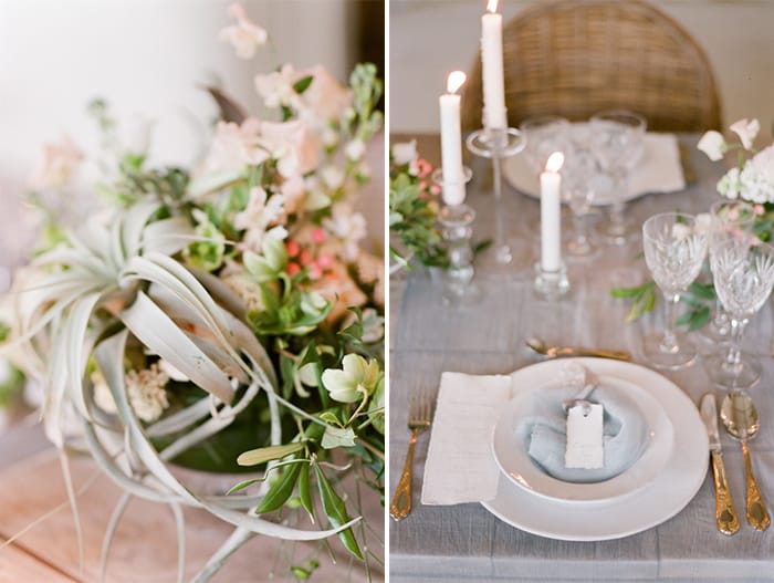 Wedding centerpiece and Reception Details