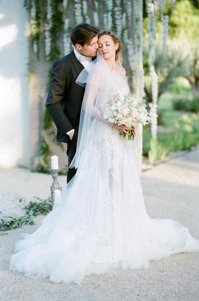 Married couple styled shot
