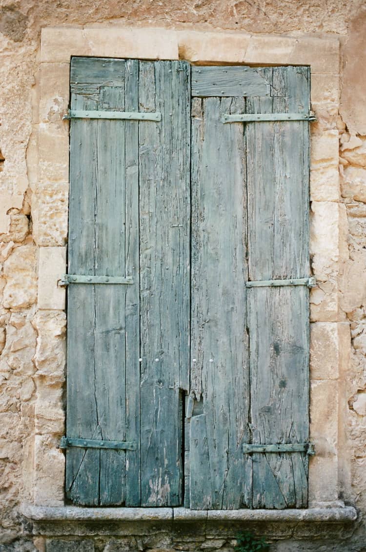 Provencal Door in Blue