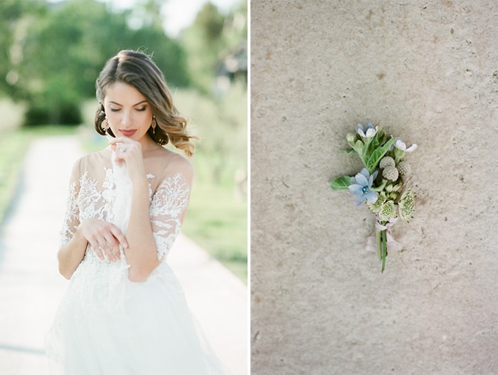 Boutonniere At Domaine De Manville In Provence