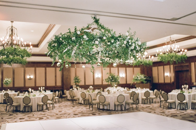 Reception in the grand ball room