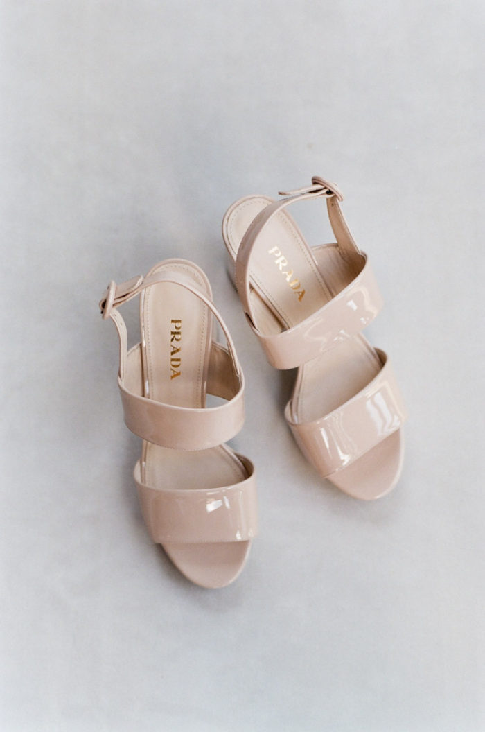 Styled Blush Prada shoes
