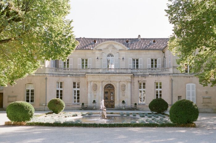 chateau martinay provence summer wedding 1