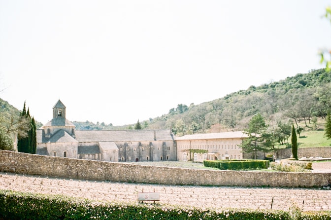 Notre-Dame de Senanque Monastery and its surrounding lavender fields