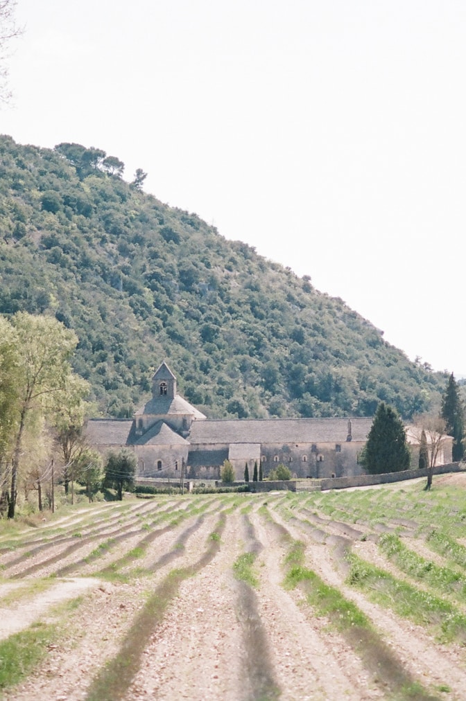 Notre-Dame de Senanque in Provence with its surrounding lavender fields