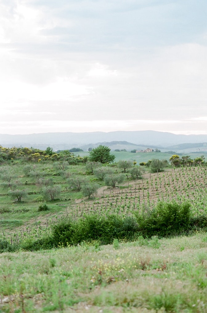 Romantic landscape of Tuscany, Italy