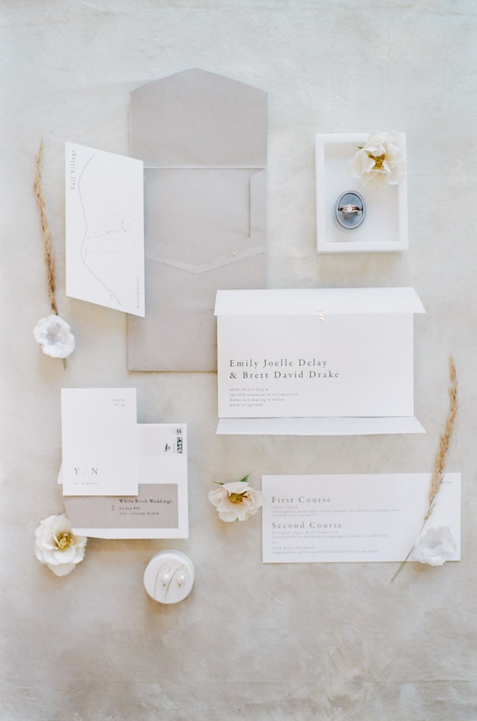 luxury wedding invitation ideas 23