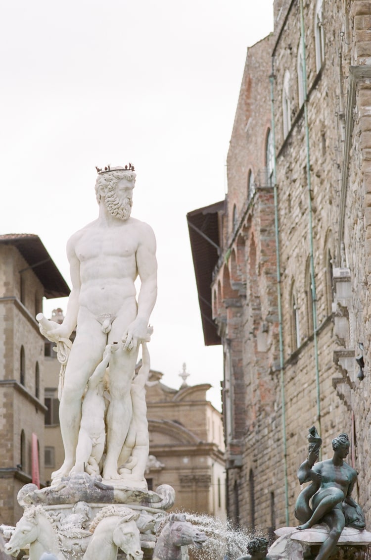 Neptun Statue near Palazzo Vecchio in Florence