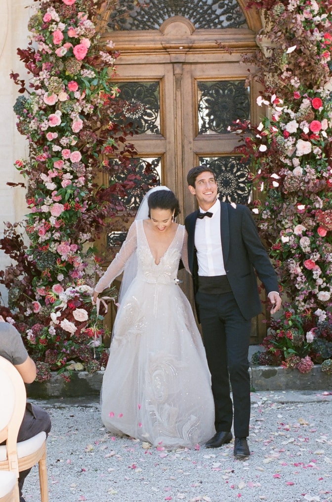 A glamorous French elopement at Chateau Martinay in Provence 30