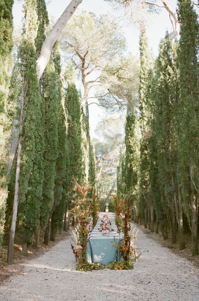 A glamorous French elopement at Chateau Martinay in Provence 33