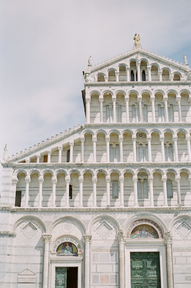 The Cathedral in the Square of Miracles in Pisa Italy