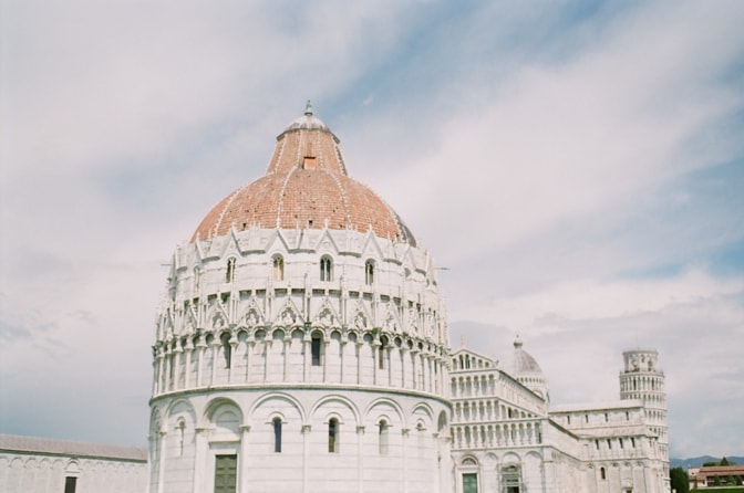 The Baptisery in Pisa Italy