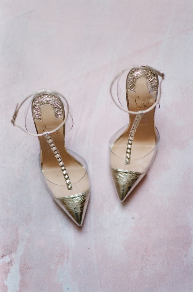 Luxury wedding shoe brand Louboutin