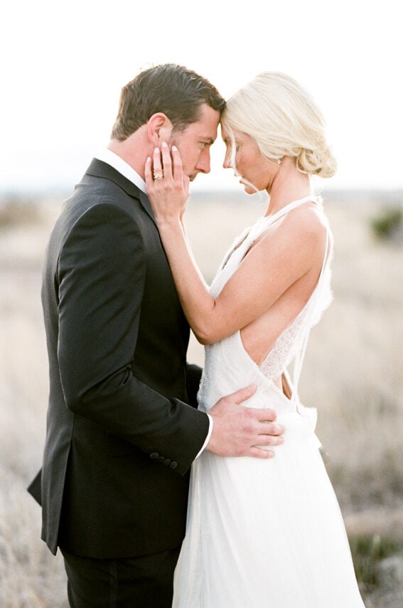 Intimate backyard wedding in Marfa Texas 5 e1610143868520
