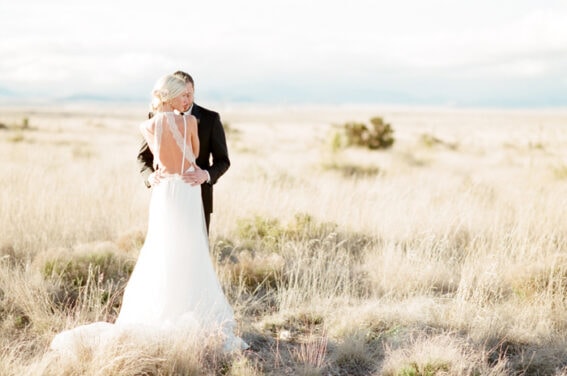 Intimate backyard wedding in Marfa Texas 6 e1610143958143