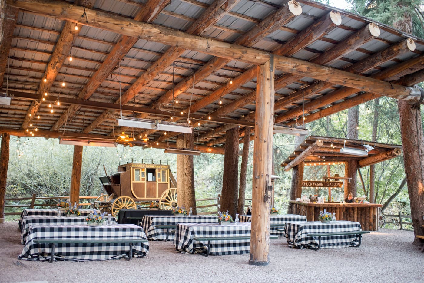 Rehearsal Dinner at T Lazy 7 Ranch Colorado