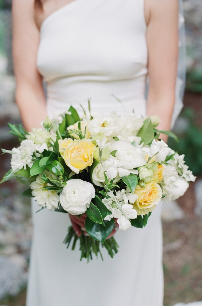 Wedding bouquet for Snake River Ranch wedding