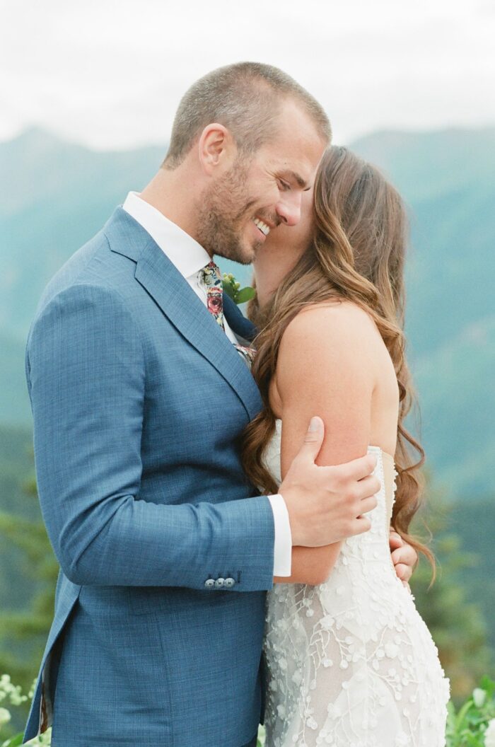 Little Nell wedding couple