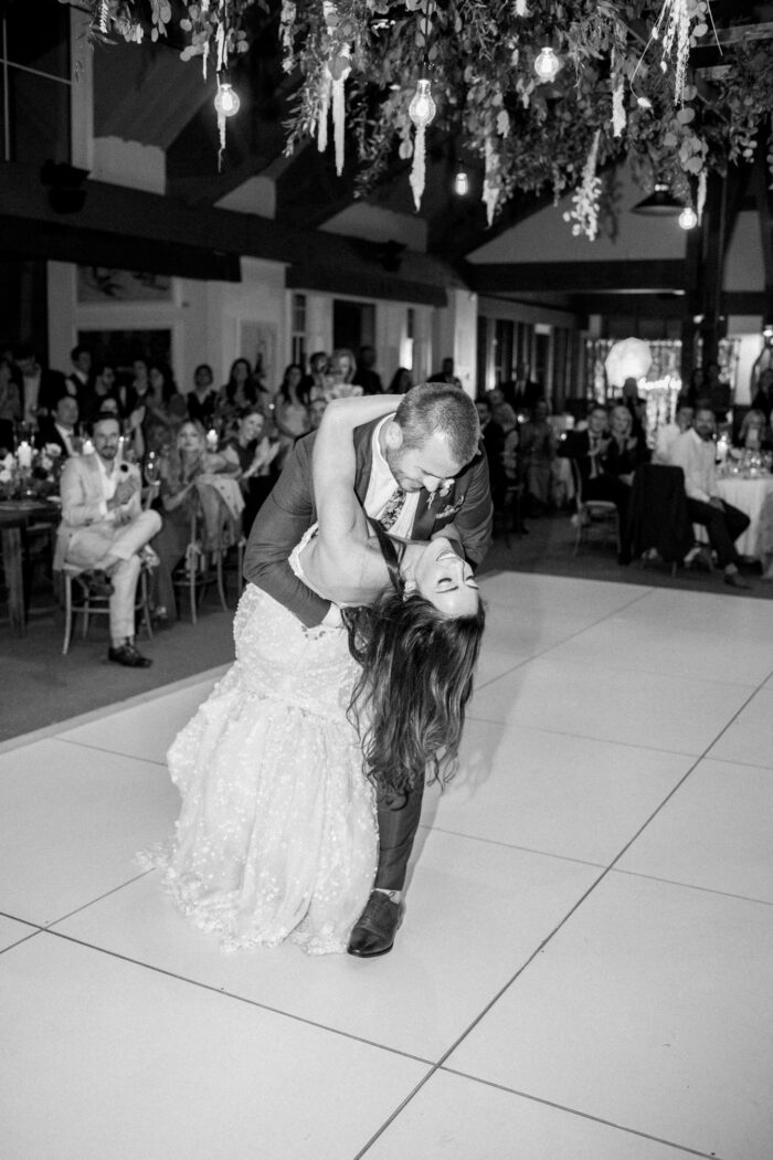 Colorado wedding reception first dance
