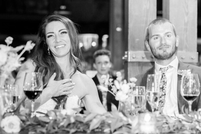 Aspen bride touched by father's speech