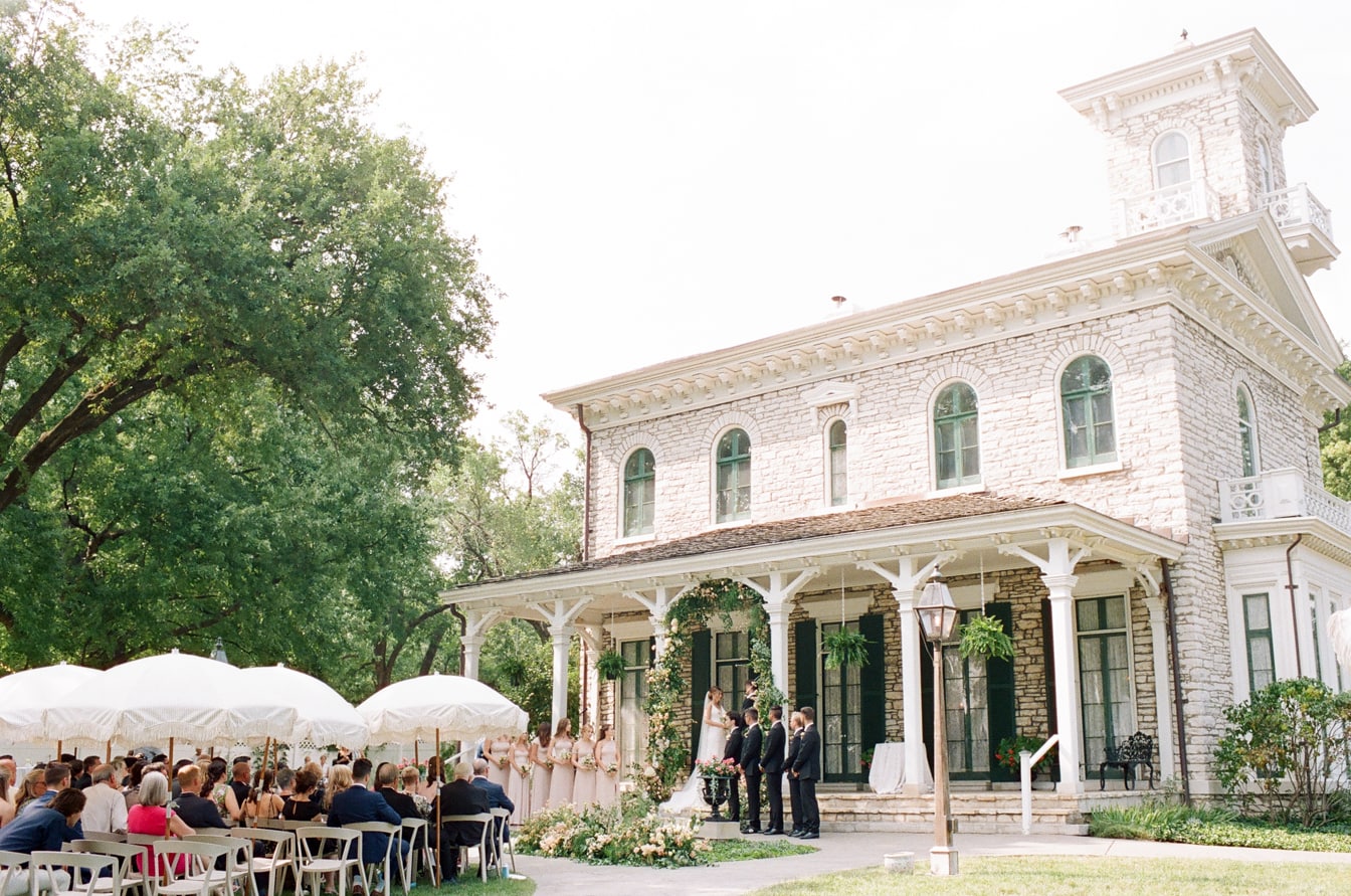 Wedding Ceremony at Oakland House