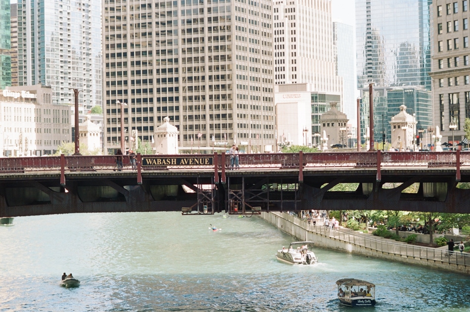 Wabash Street Bridge in Chicago