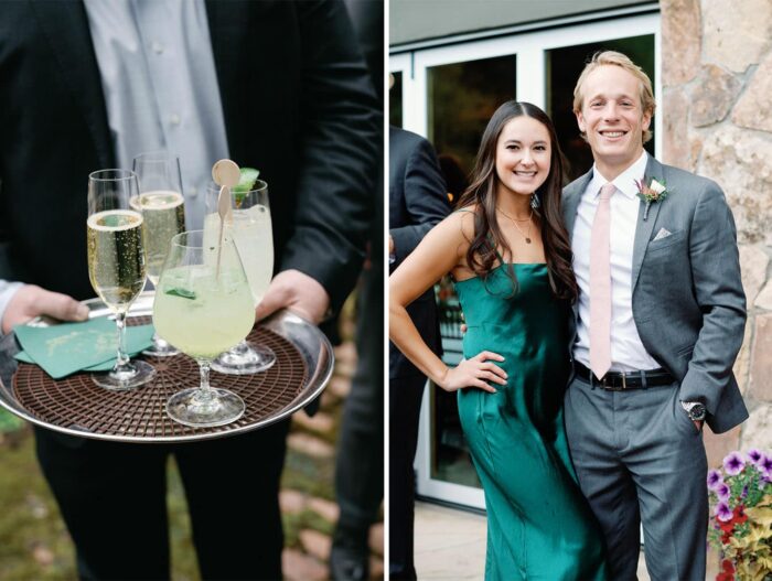 Colorado guests enjoying cocktail hour