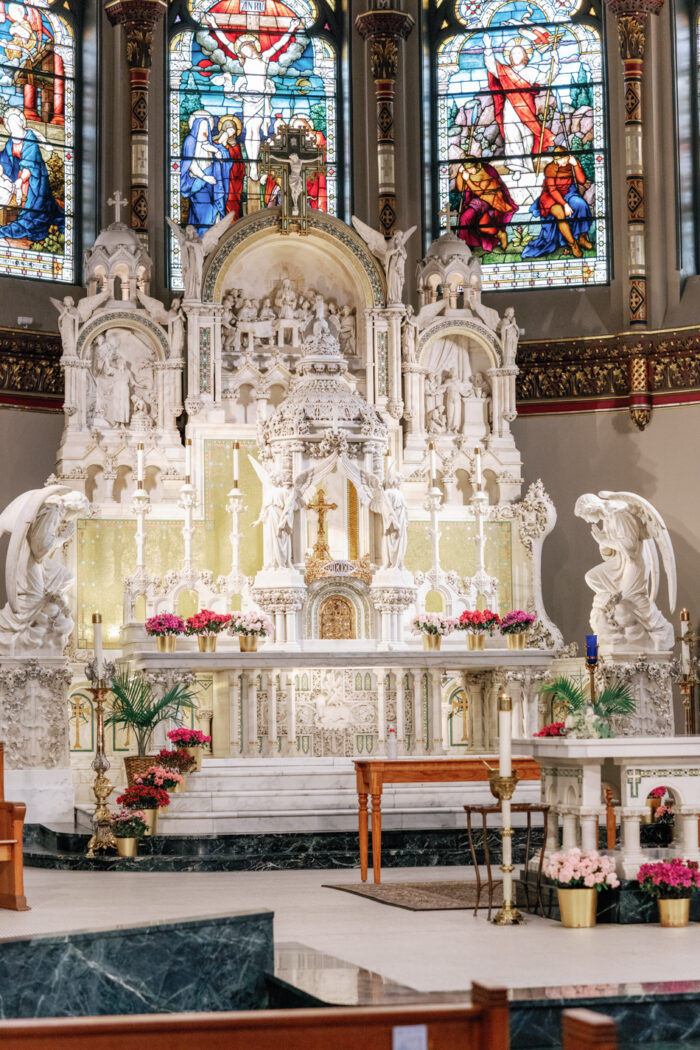 Chicago church wedding