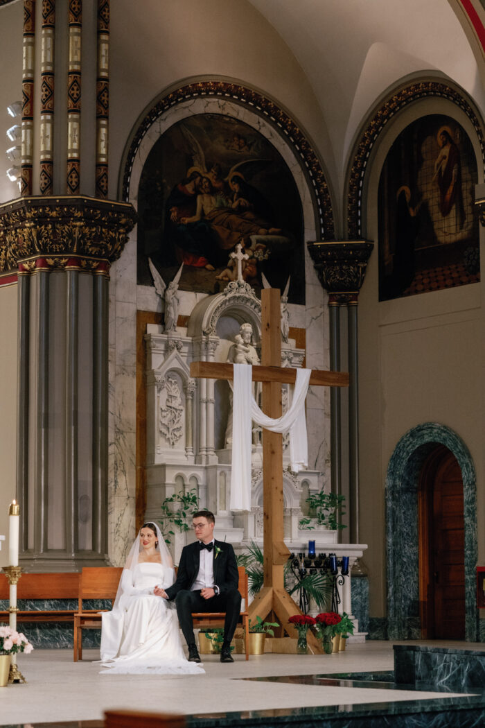 Chicago church wedding