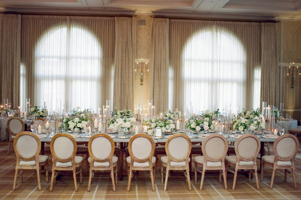Hotel Jerome Aspen Summer Wedding Blue and White 108