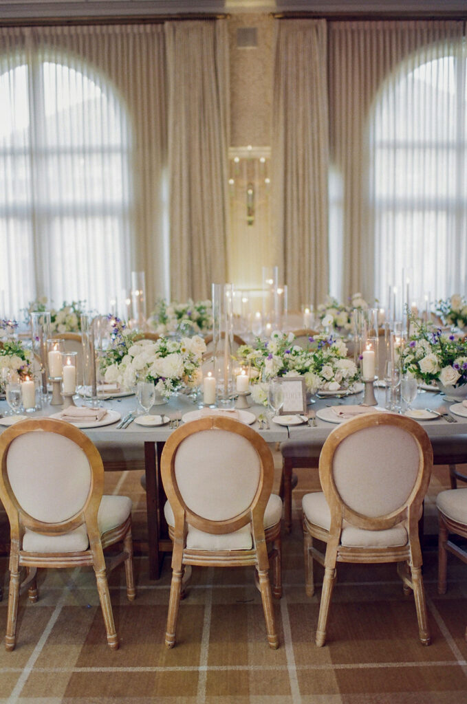 Hotel Jerome Aspen Summer Wedding Blue and White 111
