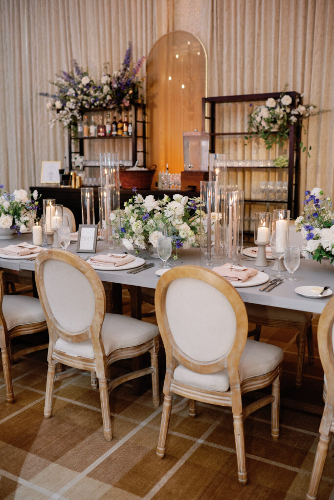 Hotel Jerome Aspen Summer Wedding Blue and White 26