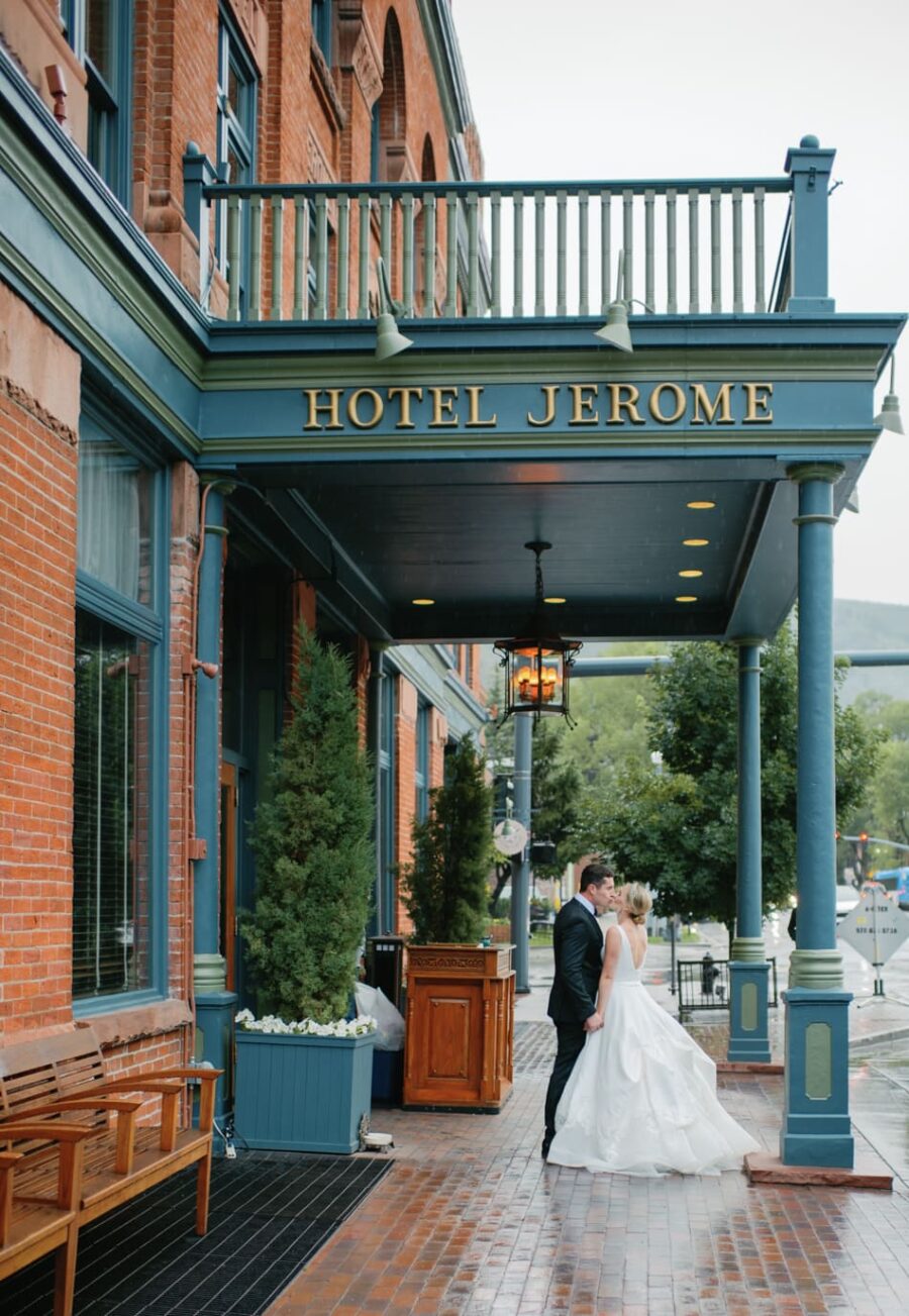 Hotel Jerome Aspen Summer Wedding 17