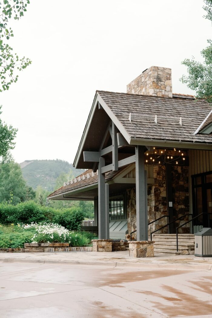 Main entrance of Snowmass Club