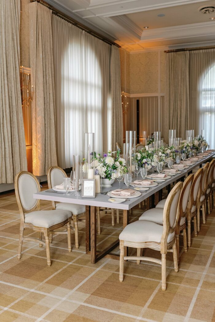 Hotel Jerome Aspen Summer Wedding Blue and White 152