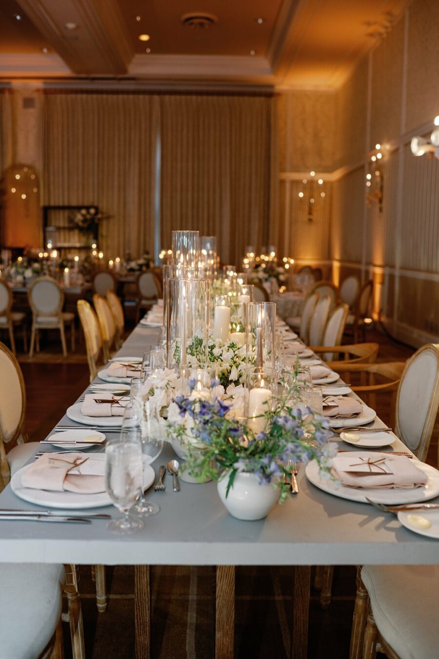 Hotel Jerome Aspen Summer Wedding Blue and White 154