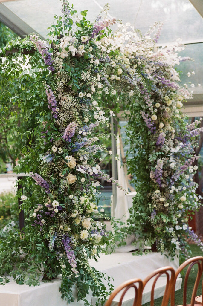 Hotel Jerome Aspen Summer Wedding Blue and White 60