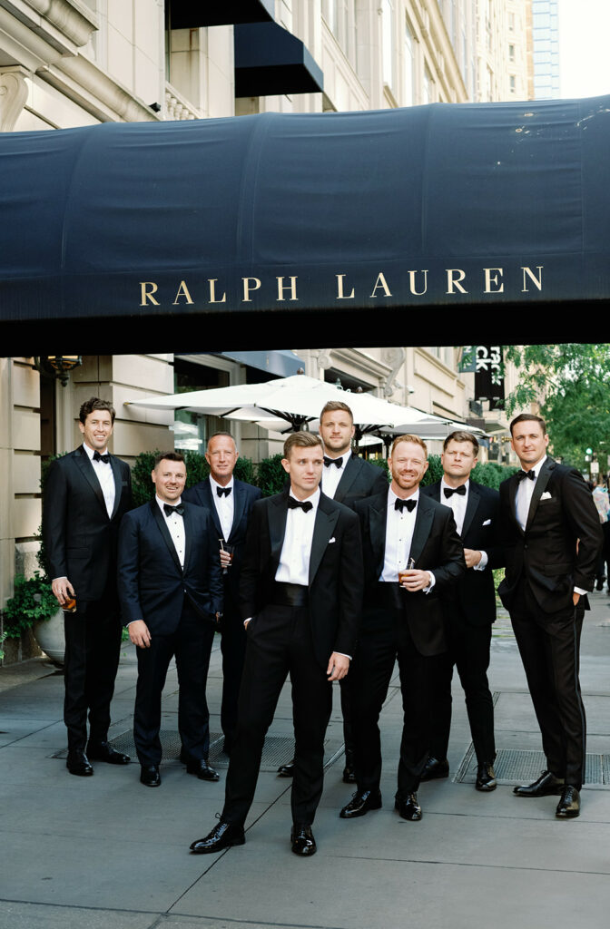 ralph lauren theme wedding the peninsula chicago 21