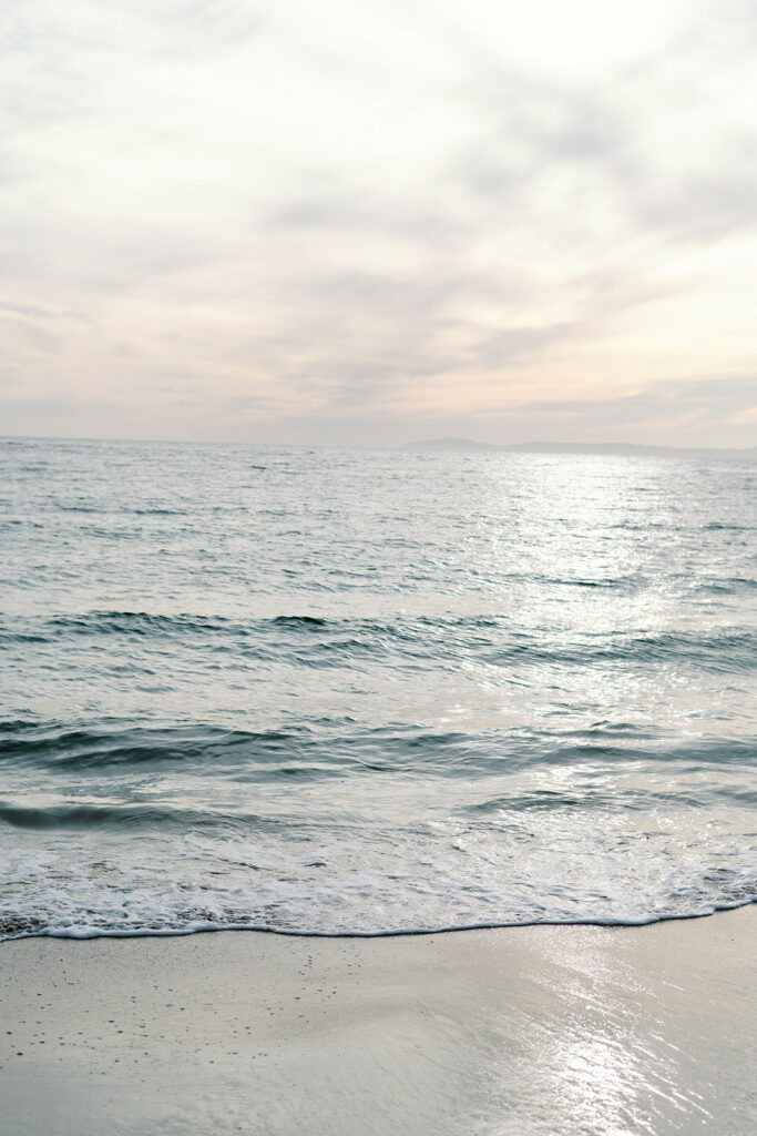 Crescent Bay Beach California Summer Engagement 13