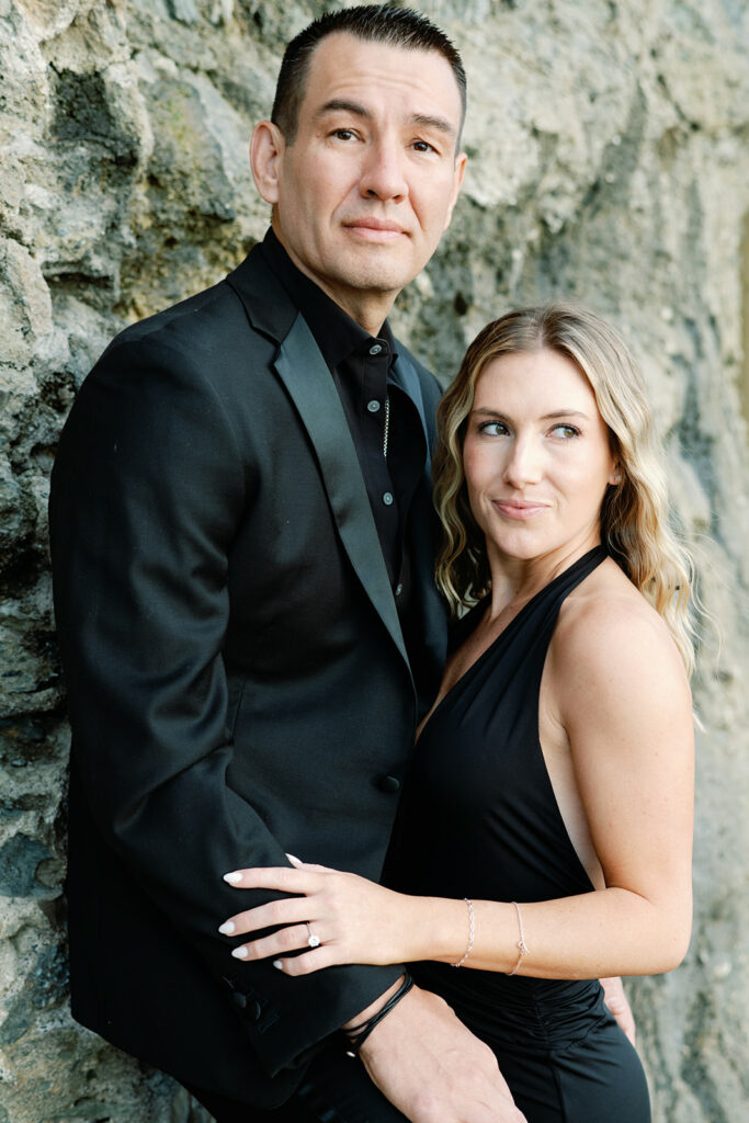 Crescent Bay Beach California Summer Engagement 15