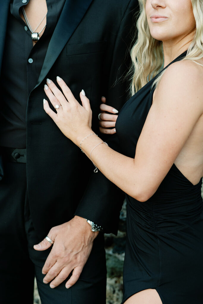Crescent Bay Beach California Summer Engagement 19